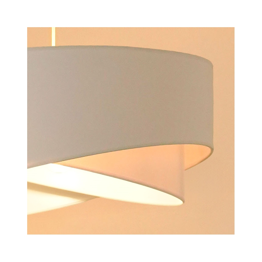 Brilagi - LED pendel LYRA 1xE27/15W/230V hvid