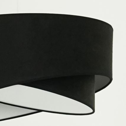 Brilagi - LED pendel LYRA 1xE27/15W/230V sort/hvid
