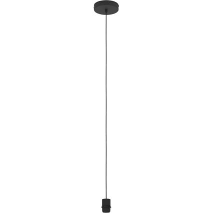 Brilagi - LED-pendel med kabel CERIA 1xE27/40W/230V Ø 30 cm sort/beige/hvid