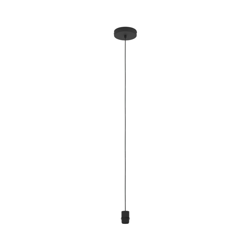 Brilagi - LED-pendel med kabel CERIA 1xE27/40W/230V Ø 30 cm sort/beige/hvid
