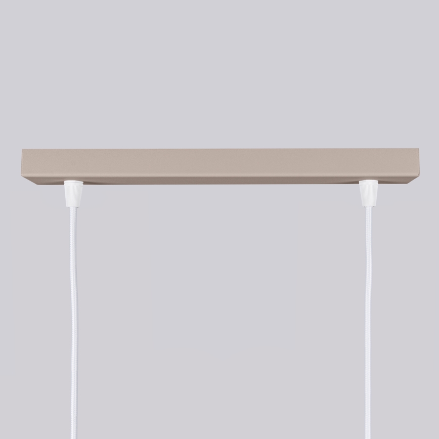 Brilagi - LED-pendel med kabel CRESTO 2xGU10/10W/230V taupe