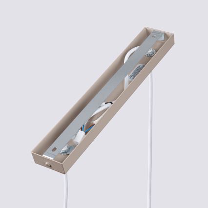 Brilagi - LED-pendel med kabel CRESTO 2xGU10/10W/230V taupe