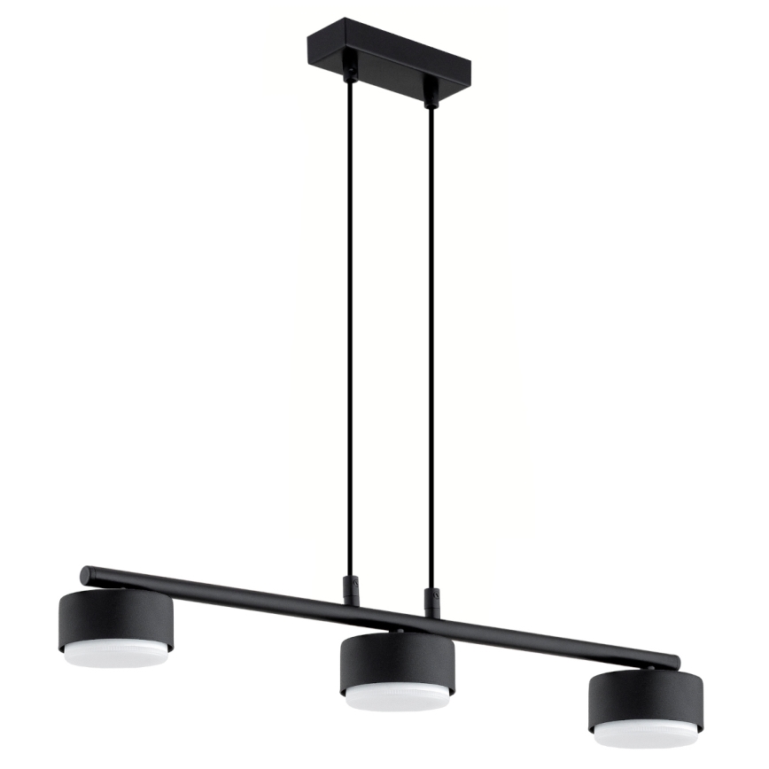 Brilagi - LED-pendel med kabelophæng MONO 3xGX53/30W/230V sort