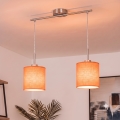 Brilagi - LED-pendel med kabelophæng NUBILA 2xE27/60W/230V orange