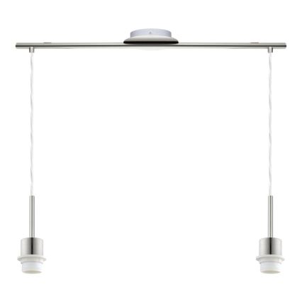 Brilagi - LED-pendel med kabelophæng NUBILA 2xE27/60W/230V orange