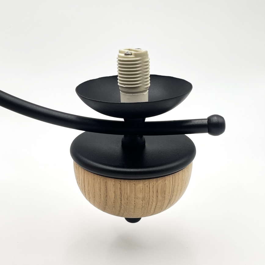 Brilagi - LED Pendel med kædeophæng COTTAGE 3xG9/40W/230V bøg/hvid