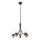 Brilagi - LED Pendel med kædeophæng COTTAGE 5xG9/40W/230V bøg/hvid