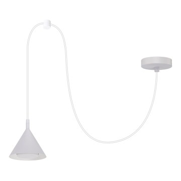 BRILAGI - LED Pendel med ledning CONE SINGLE SPIDER 1xGX53/15W/230V hvid