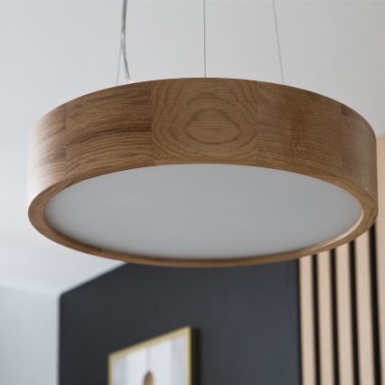 Brilagi - LED-pendel med wire CARVALHO 2xE27/15W/230V eg Ø 37 cm