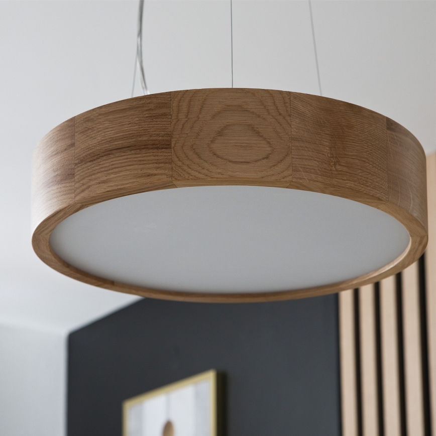 Brilagi - LED-pendel med wire CARVALHO 2xE27/15W/230V eg Ø 37 cm