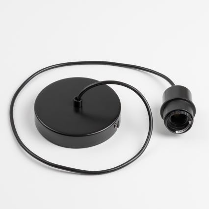 Brilagi - LED-pendel med wire CERIA WIRE 1xE27/40W/230V Ø 40 cm sort