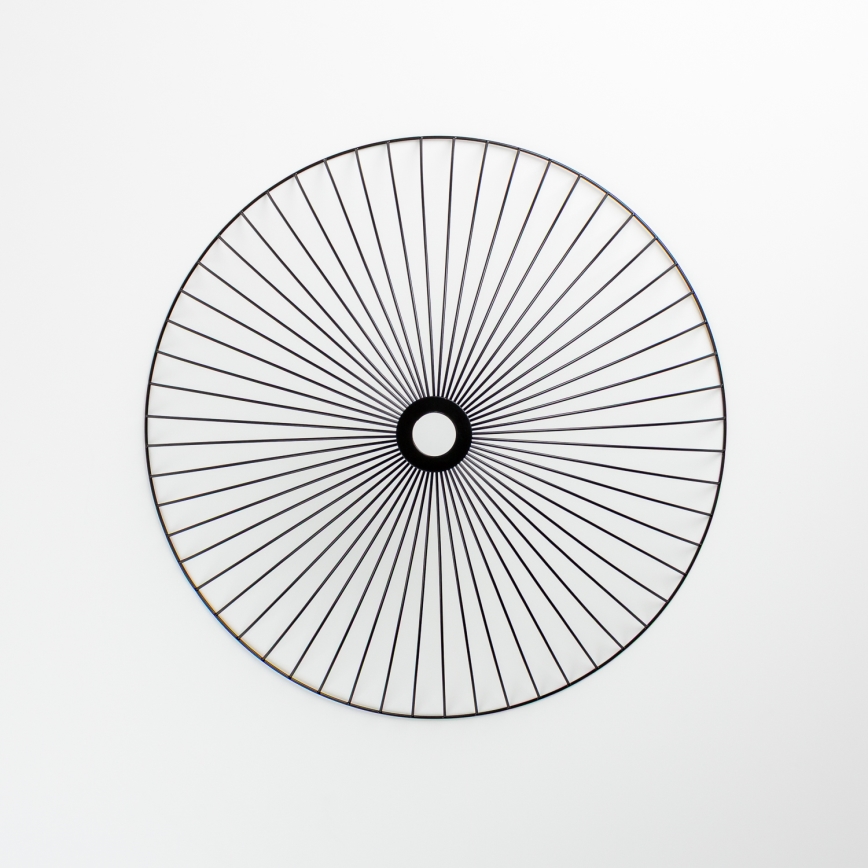 Brilagi - LED-pendel med wire CERIA WIRE 1xE27/40W/230V Ø 60 cm sort