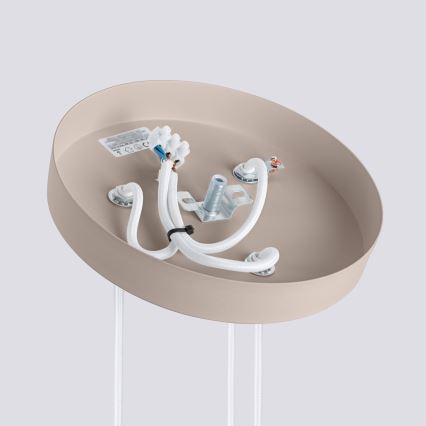 Brilagi - LED-pendel med wire CRESTO 3xGU10/10W/230V taupe