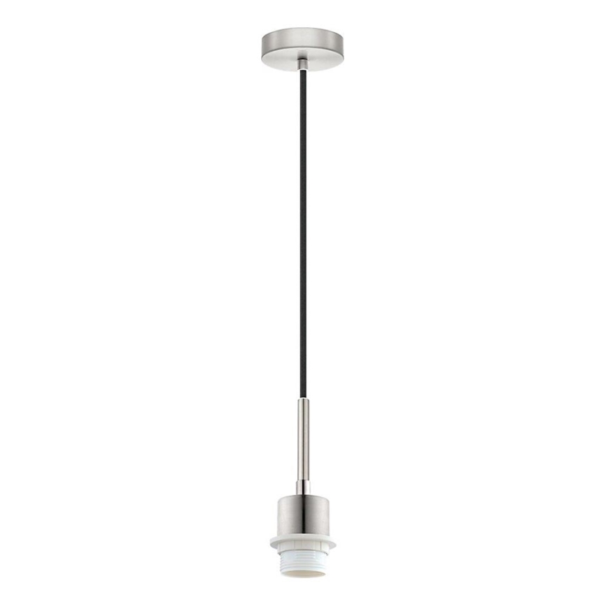 Brilagi - LED-pendel med wire NUBILA 1xE27/60W/230V Ø 14 cm sort/mørkeblå