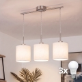 Brilagi - LED-pendel med wire NUBILA 3xE27/60W/230V hvid