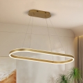Brilagi - LED-pendel med wire PONDIE LED/44W/230V 80x30 cm guld