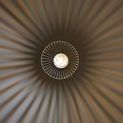 Brilagi - LED-pendel med wireophæng CERIA WIRE 1xE27/40W/230V Ø 21 cm sort