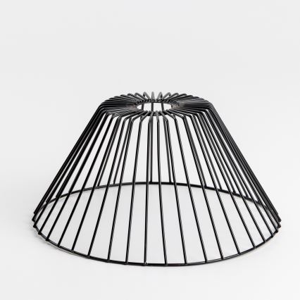 Brilagi - LED-pendel med wireophæng CERIA WIRE 1xE27/40W/230V Ø 30 cm sort