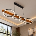 BRILAGI - LED-pendel med wireophæng PLANK LED/35W/230V 4000K 30x100 cm træ