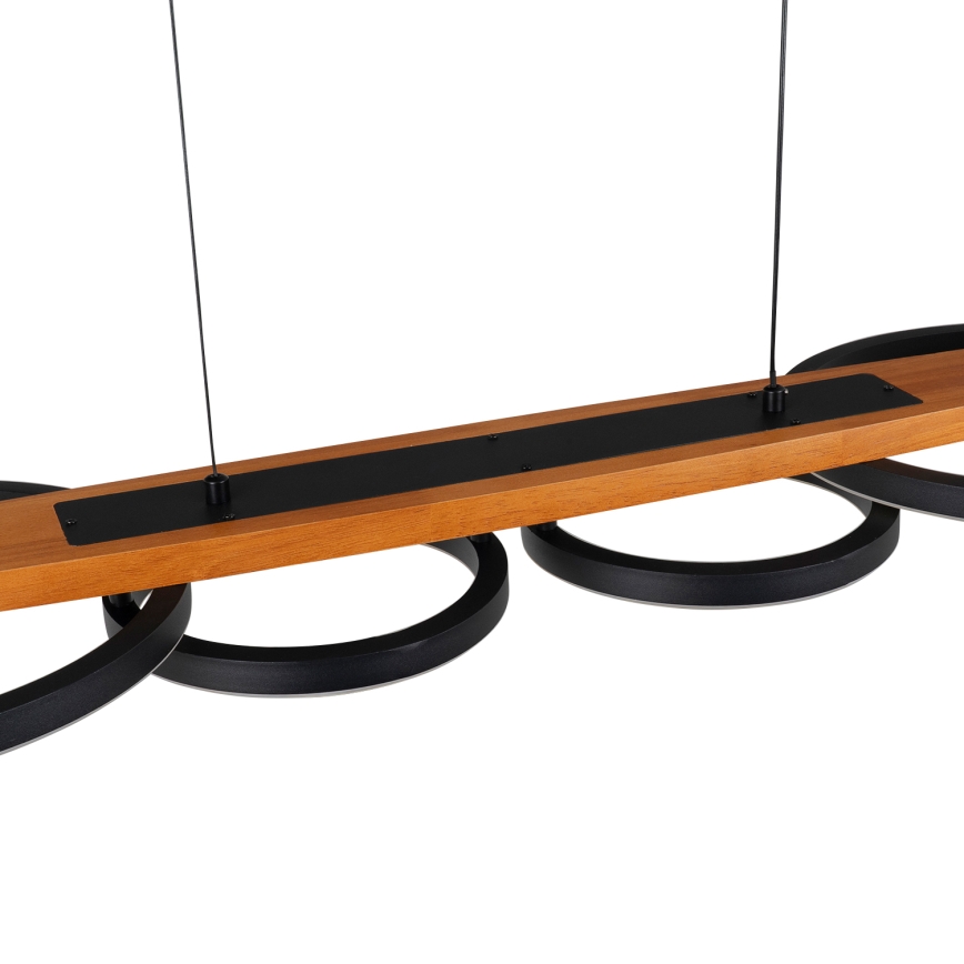 BRILAGI - LED-pendel med wireophæng PLANK LED/35W/230V 4000K 30x100 cm træ
