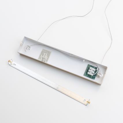 Brilagi - LED pendel MILLA 10xG9/3W/230V guldfarvet/hvid