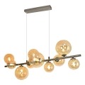 Brilagi - LED pendel MILLA 10xG9/3W/230V skinnende krom/guldfarvet