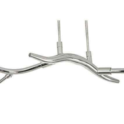 Brilagi - LED pendel MISTEL 6xG9/3W/230V skinnende krom/røget