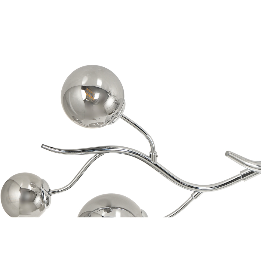 Brilagi - LED pendel MISTEL 6xG9/3W/230V skinnende krom/røget