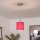 Brilagi - LED-pendel NUBILA, ophæng på wire, 1xE27/60W/230V, Ø 14 cm, lyserød