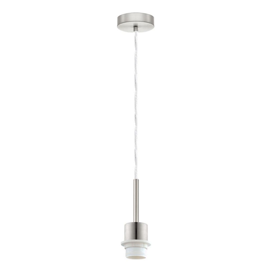 Brilagi - LED-pendel NUBILA, ophæng på wire, 1xE27/60W/230V, Ø 14 cm, lyserød