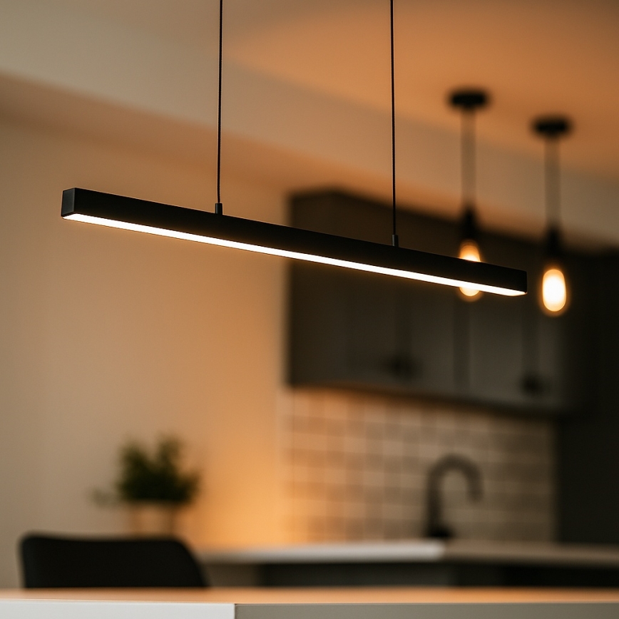 Brilagi - LED-pendel på kabel AXIS LED/30W/230V 120 cm sort