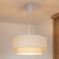 Brilagi - LED-pendel på kabel BOHO ECO 1xE27/10W/230V Ø 40 cm creme
