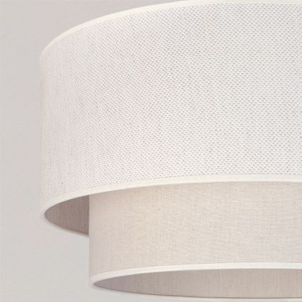 Brilagi - LED-pendel på kabel BOHO ECO 1xE27/10W/230V Ø 40 cm creme