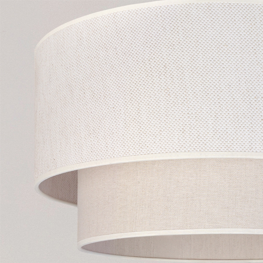 Brilagi - LED-pendel på kabel BOHO ECO 1xE27/10W/230V Ø 40 cm creme