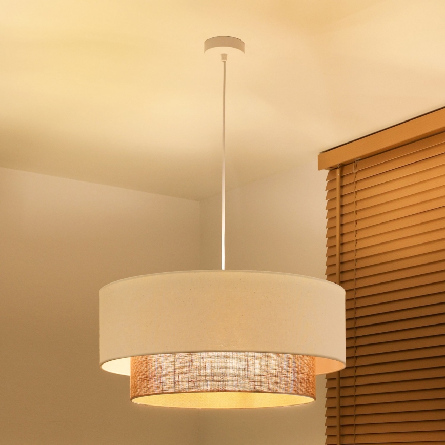Brilagi - LED-pendel på kabel BOHO-STIL 3xE27/15W/230V Ø 60 cm