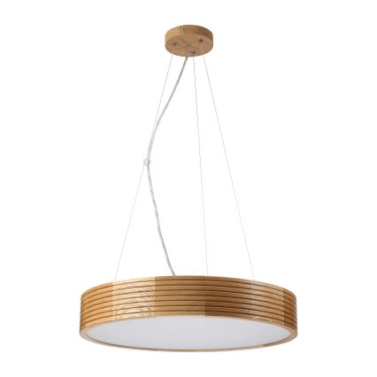 Brilagi - LED-pendel på kabel CARVALHO MODERN 3xE27/60W/230V eg Ø 47,5 cm