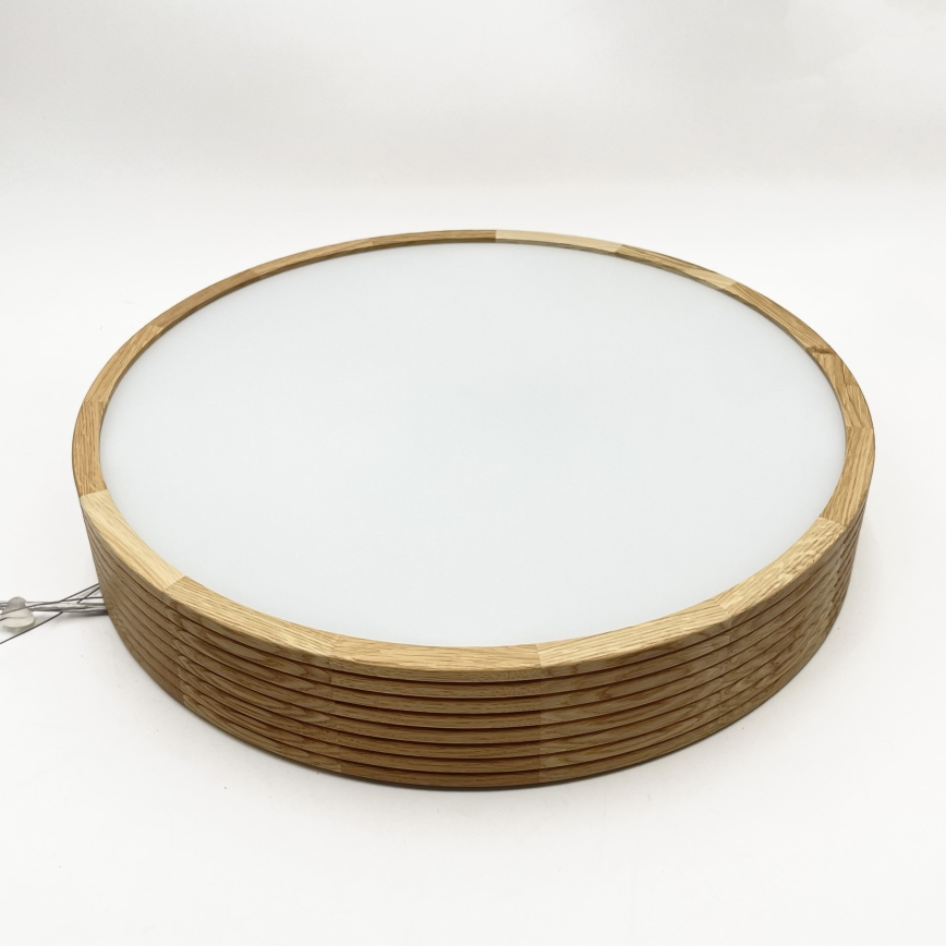 Brilagi - LED-pendel på kabel CARVALHO MODERN 3xE27/60W/230V eg Ø 47,5 cm