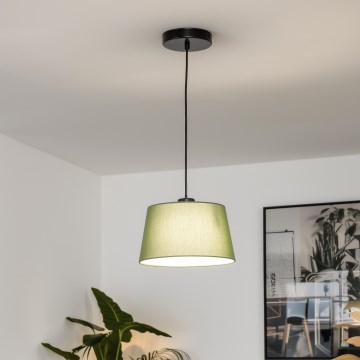 Brilagi - LED-pendel på kabel CERIA 1xE27/40W/230V Ø 25 cm grøn