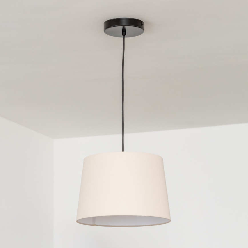 Brilagi - LED-pendel på kabel CERIA 1xE27/40W/230V Ø 30 cm beige