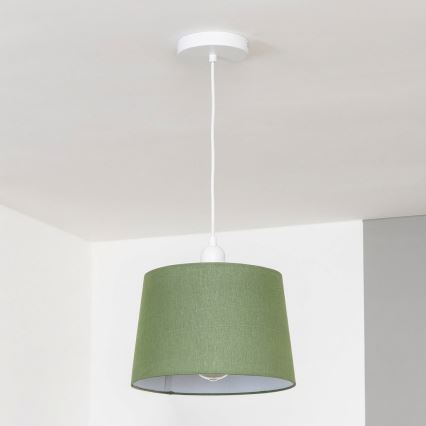 Brilagi - LED-pendel på kabel CERIA 1xE27/40W/230V Ø 30 cm grøn