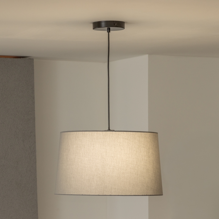 Brilagi - LED-pendel på kabel CERIA 1xE27/40W/230V Ø 45 cm grå
