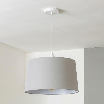 Brilagi - LED-pendel på kabel CERIA 1xE27/40W/230V Ø 45 cm grå
