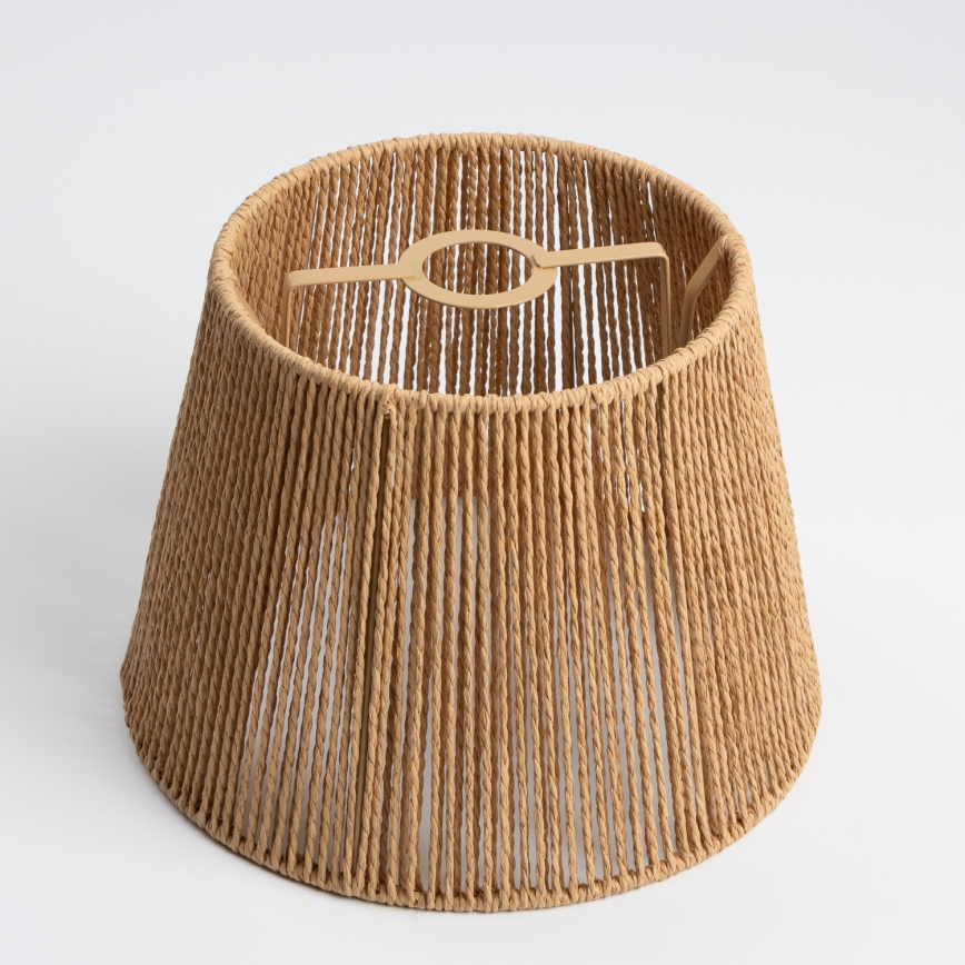 Brilagi - LED-pendel på kabel CERIA BOHO 1xE27/40W/230V Ø 28 cm brun