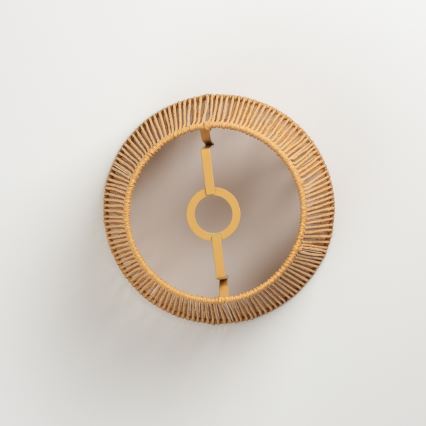 Brilagi - LED-pendel på kabel CERIA BOHO 1xE27/40W/230V Ø 28 cm brun