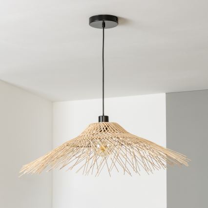 Brilagi - LED-pendel på kabel CERIA BOHO 1xE27/40W/230V Ø 70 cm bambus