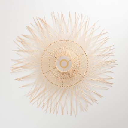 Brilagi - LED-pendel på kabel CERIA BOHO 1xE27/40W/230V Ø 70 cm bambus