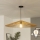 Brilagi - LED-pendel på kabel CERIA BOHO 1xE27/40W/230V Ø 90 cm brun