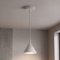 BRILAGI - LED Pendel på kabel CONE SINGLE 1xGX53/15W/230V hvid