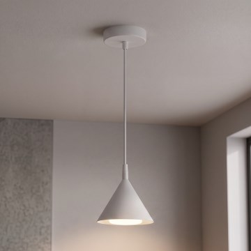 BRILAGI - LED Pendel på kabel CONE SINGLE 1xGX53/15W/230V hvid
