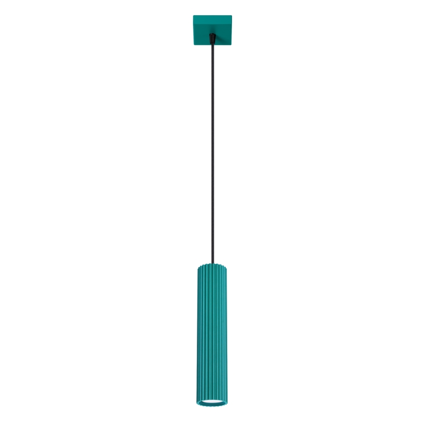 Brilagi - LED-pendel på kabel CRESTO 1xGU10/10W/230V turkis